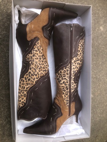 Vicky beth brown animal print - beth,