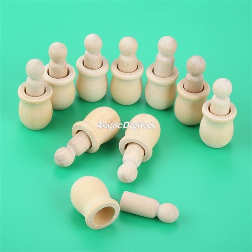 10pcs blank wooden - blank, dolls