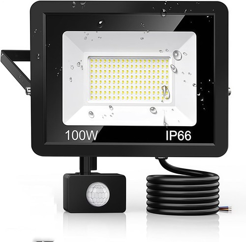100w led floodlight pir - floodlight,