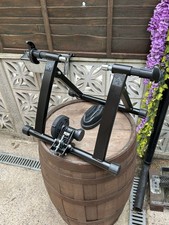 Holcom Turbo Bike Training/Exercise Stand. + Front Wheel Stand. Pre Owned.