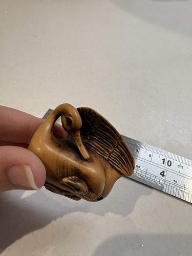 Vintage japanese carved wooden - japanese,