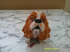 Little Paws "Trudi" The Cavalier King Charles  Dog Figure  Good Condition