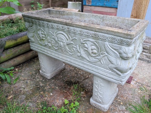 Nettuno stone trough - nettuno, planter