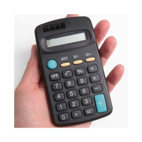 Small mini pocket calculator - small,