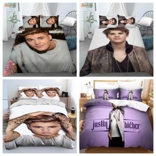 Bedroom 3D Justin Bieber Duvet