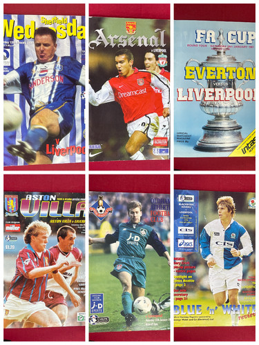 Football programmes various