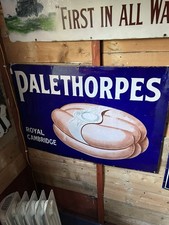 Palethorpes Enamel Sign