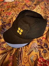 Greggs Staff Uniform 5 Panel Breathable Sun Hat Baseball Cap Black & Blue Spares