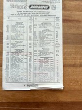 TRIANG RAILWAYS OO/HO GAUGE PRICE LIST AUGUST 1961 ORIGINAL