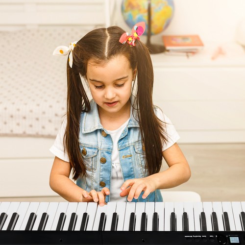 Portable digital piano with - piano,