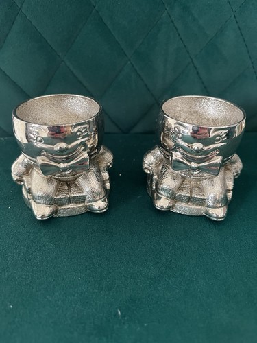 Pair vintage silver - pair,