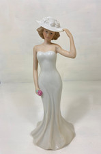 ? Regal House Figurine – 94 Paula – Lady with Hat & Flower – SBL Mark – 26cm