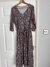 Popsy Floral Midi Dress Size