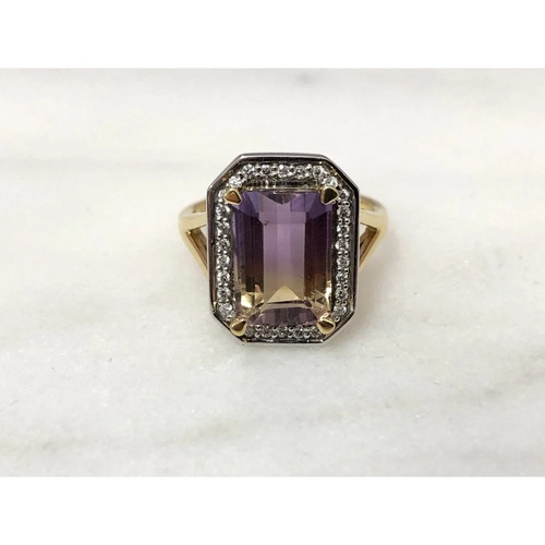 18ct gold ametrine - 18ct, and