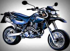 A4 Metal Sign MZ Baghira Black