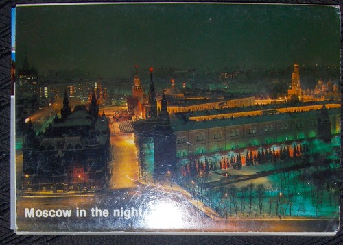 Set russian postcards in - of, 12