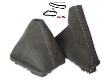 For BMW 3 Series E36/46 91-05 Gear Handbrake Gaiter Anthracite Alcantara TRI 