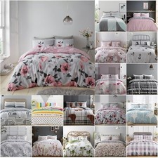 Reversible Floral Duvet Quilt
