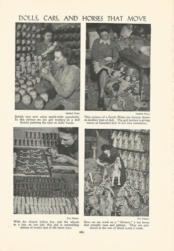 Old toys making - south, wales