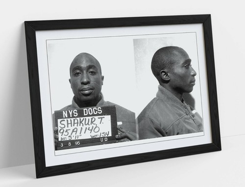 Tupac mugshot art - tupac, 1