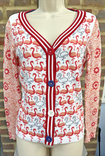 JOE BROWNS 'Flamingo' Cardigan Size UK 8