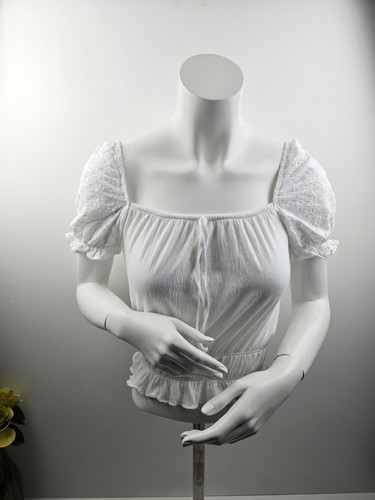 White gypsy style broderie - gypsy,