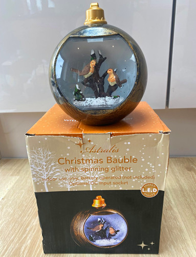 Robin light christmas - light-up,