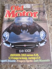 OLD MOTOR FEB 1982 JAGUAR XKE