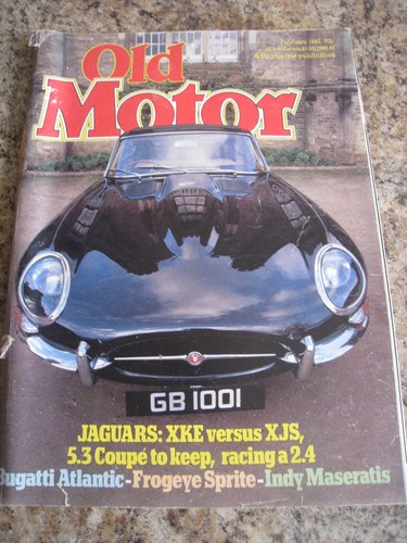 Old motor feb 1982 jaguar - old,