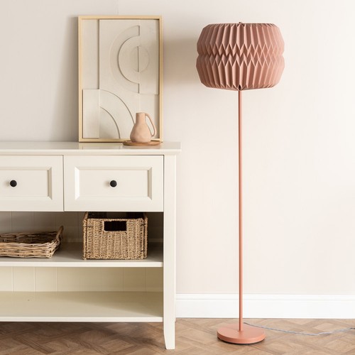 Bett rust floor lamp with - rust,