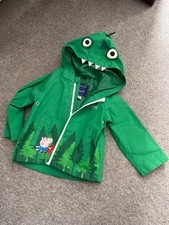 Regatta Pepoa Pig Green shell coat 24-36mths Dino