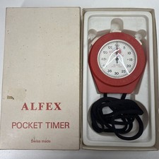 Vintage alfex red - alfex, timer