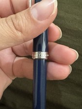 Mont Blanc Navy Pen Ink with Black Ink