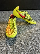 Rare Nike Magista Orden SG Football Boots Size Uk 7 Yellow Original Rare Model 