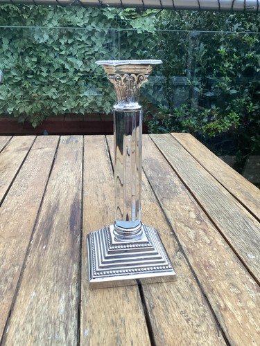 Topazio silver plated column - topazio,