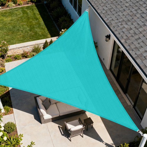 Sun shade sail turquoise - sun,