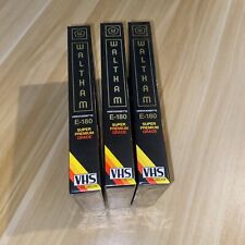 3 X Waltham Video Cassette