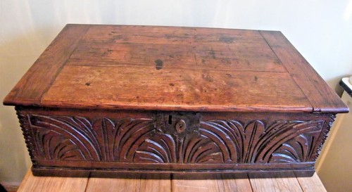 Fine large antique carved - a,