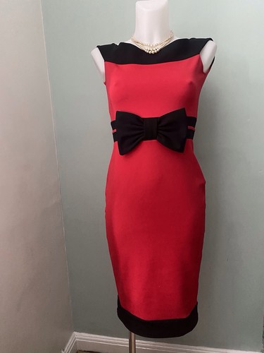 Quiz red wiggle dress - quiz,