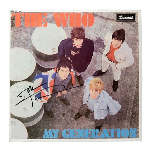 Pete townshend signed the - pete,