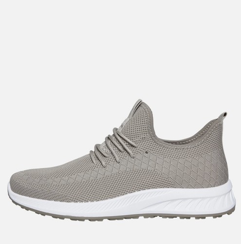 Crosshatch mens trainers - crosshatch, stone