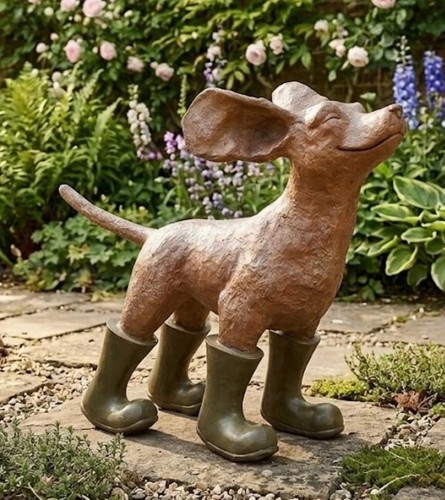 Dog ornament wind garden - wind,