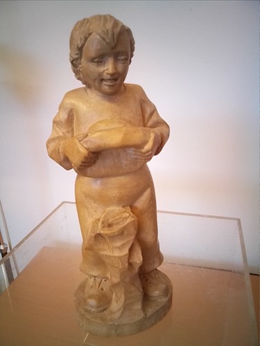 Vintage hand carved - hand, wood