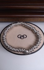 links of london sweetie bracelet sterling silver,hallmarked;LL,925,large,58g
