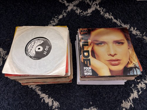 Job lot 100 singles - singles, 45s