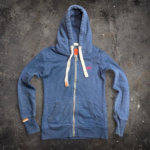 Superdry orange label zip - superdry,