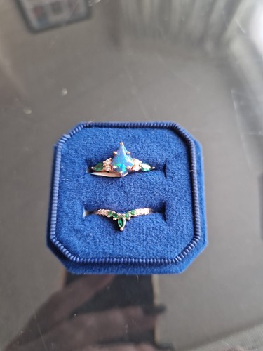 Aquamarise peacock fire opal - aquamarise,