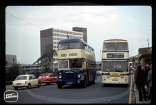 Original Bus Slide - Rotherham Corporation 80 DET80C (& Sheffield DWB665H) 9/73