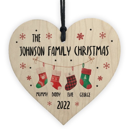 Personalised family christmas - personalised,