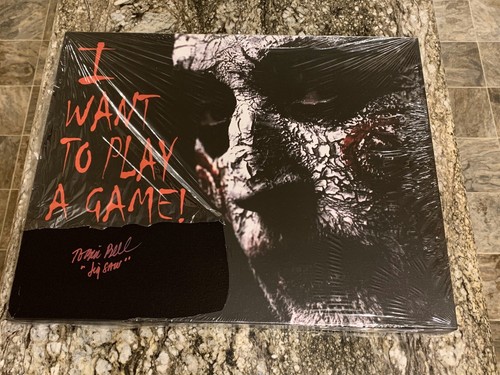 Tobin bell signed 16x20 canvas - signed,